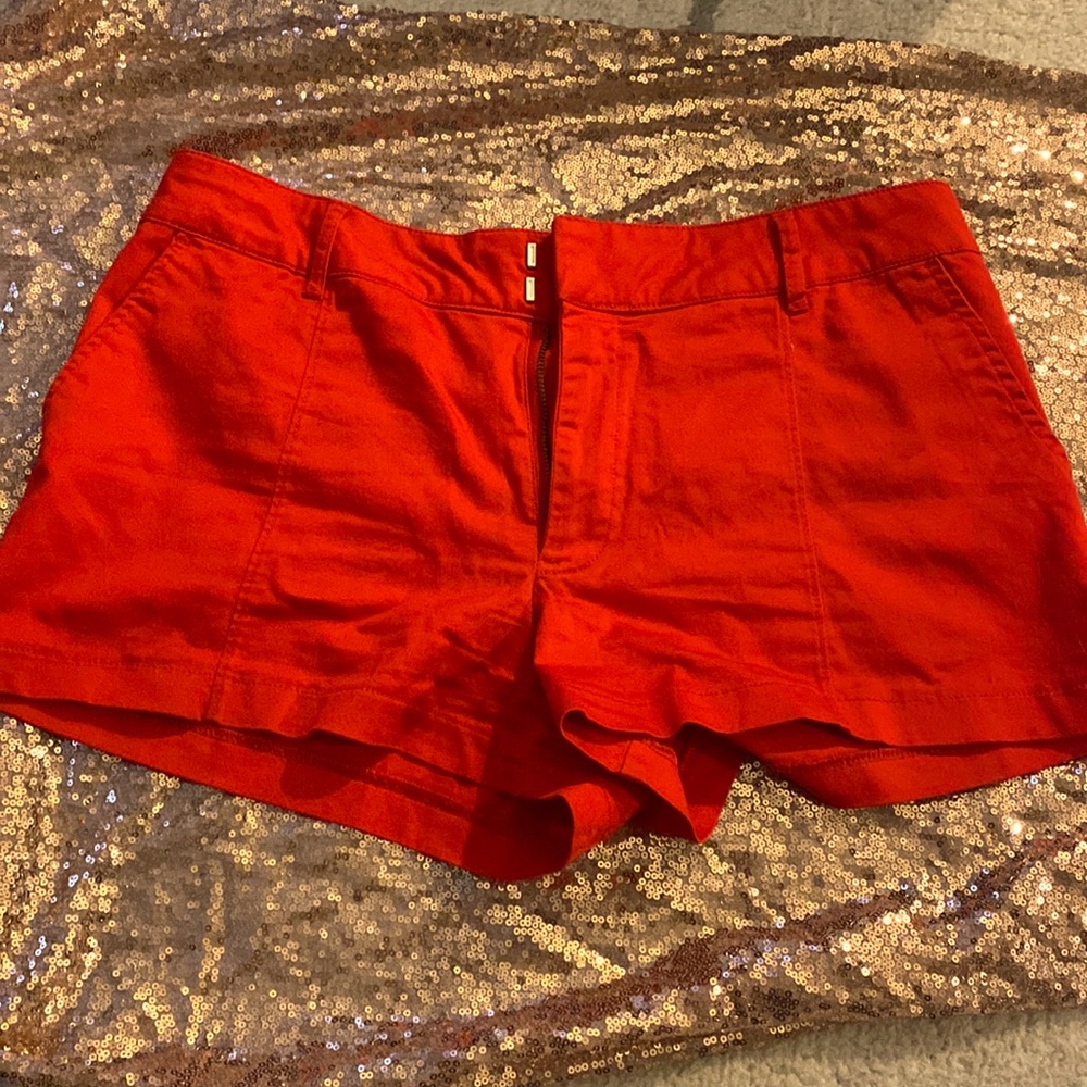 Red Abercrombie and Fitch Shorts